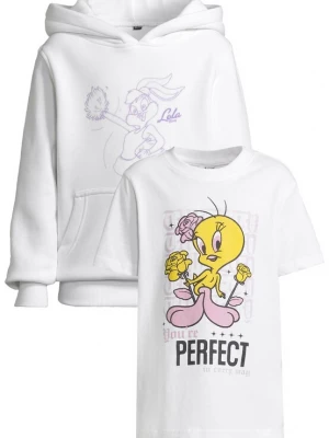 Obrázek produktu Mister Tee Sada 'Tweety & Lola Bunny' žlutá / švestková / lenvandulová / bílá