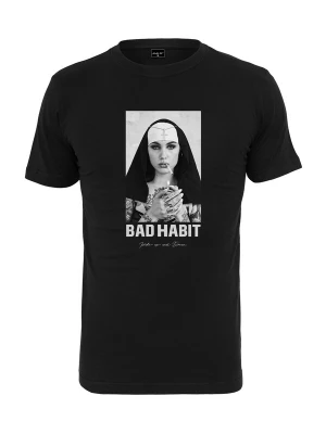 Obrázek produktu Mister Tee Tričko 'Bad Habit' šedý melír / černá / bílá