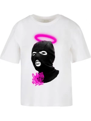 Obrázek produktu Mister Tee Tričko 'Godless Girl 2.0' pink / černá / bílá