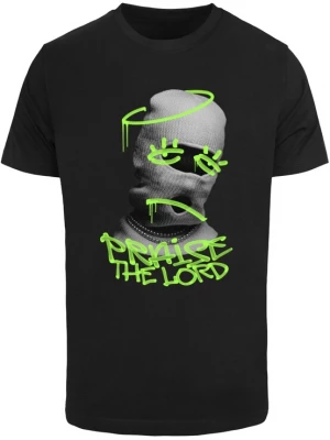 Obrázek produktu Mister Tee Tričko 'Praise The Lord' šedá / světle šedá / světle zelená / černá