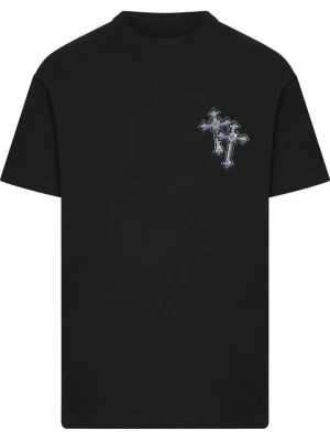 Obrázek produktu Mister Tee Tričko šedá / černá / bílá