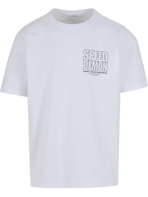 Obrázek produktu Mister Tee Tričko 'Speed Demon' černá / bílá