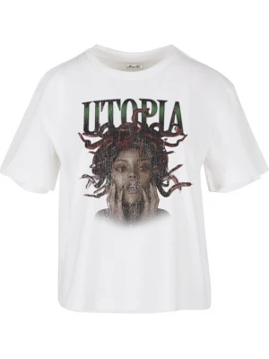 Obrázek produktu Mister Tee Tričko 'Utopia' šedá / černá / bílá