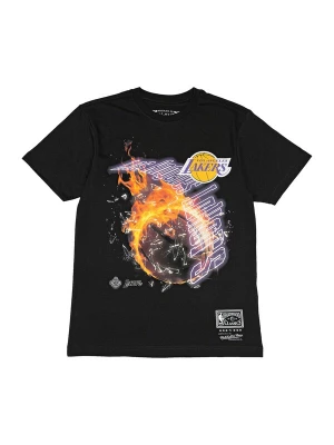 Obrázek produktu Mitchell & Ness Tričko 'Los Angeles Lakers HWC Blaze' fialová / tmavě oranžová / černá / bílá