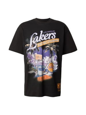 Obrázek produktu Mitchell & Ness Tričko 'NBA PARADISO LOS ANGELES LAKERS' fialová / oranžová / černá / offwhite