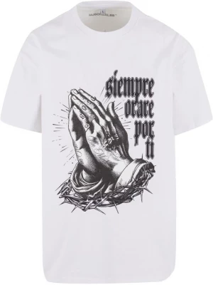 Obrázek produktu MJ Gonzales Tričko 'Pray for you' černá / bílá