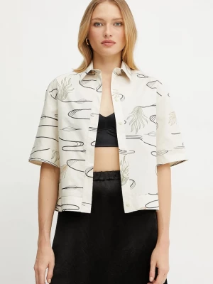 Obrázek produktu MM by Max Mara Bavlněná košile MM by Max Mara béžová
