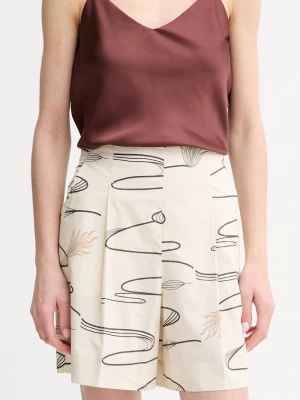 Obrázek produktu MM by Max Mara Bavlněné šortky MM by Max Mara béžová