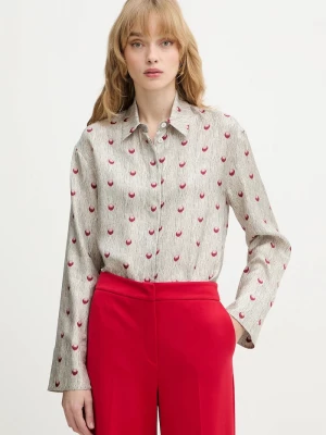 Obrázek produktu MM by Max Mara Hedvábné tričko MM by Max Mara OSPITE béžová
