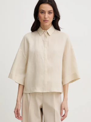 Obrázek produktu MM by Max Mara košile dámská lněná RITO béžová