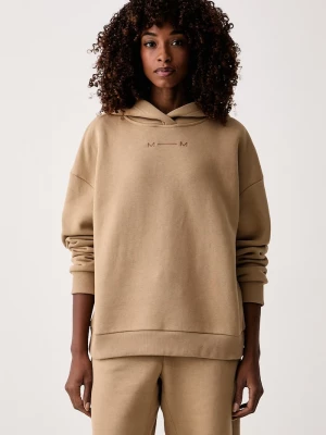 Obrázek produktu MM by Max Mara mikina kapucí dámská bavlnou MMLMITICO béžová