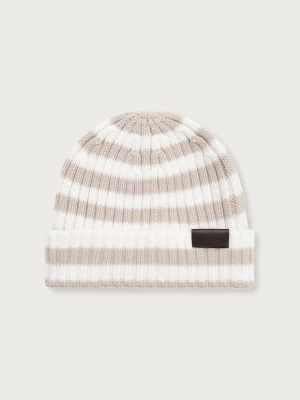 Obrázek produktu MM by Max Mara pletená čepice dámská vlněná MMLCIVADA béžová
