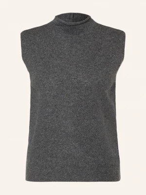 Obrázek produktu Mm By Max Mara Pletený Top Astrale S Kašmírem tmavě šedá