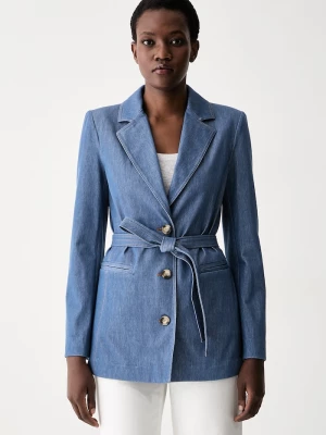 Obrázek produktu MM by Max Mara sako dámské džínové MMLODISSEA modrá
