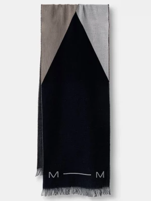 Obrázek produktu MM by Max Mara šála dámská s příměsí vlny MMLAIRONE hnědá