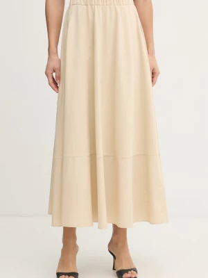 Obrázek produktu MM by Max Mara sukně s bavlnou RIBES béžová