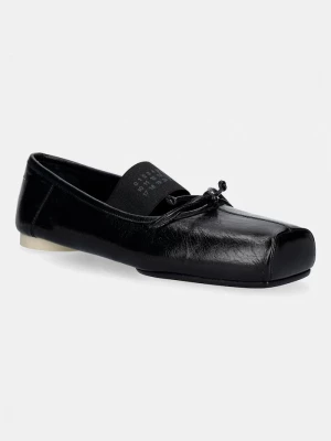 Obrázek produktu MM6 Maison Margiela baleríny kožené černá