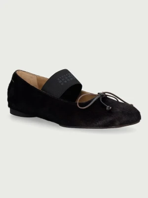 Obrázek produktu MM6 Maison Margiela baleríny kožené hnědá