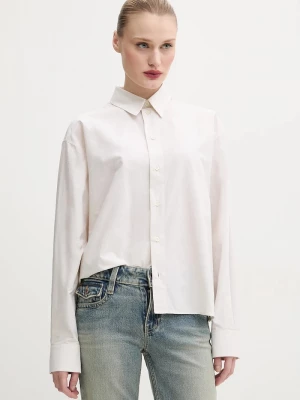 Obrázek produktu MM6 Maison Margiela Bavlněná košile MM6 Maison Margiela béžová