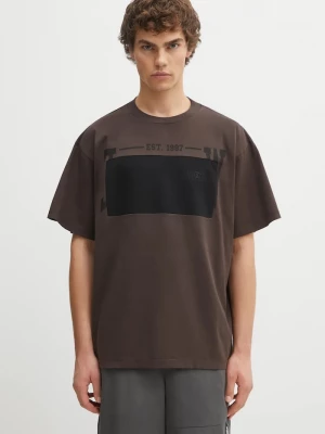 Obrázek produktu MM6 Maison Margiela Bavlněné tričko MM6 Maison Margiela hnědá