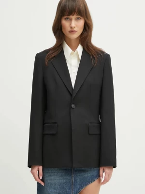 Obrázek produktu MM6 Maison Margiela Blazer s příměsí vlny MM6 Maison Margiela černá