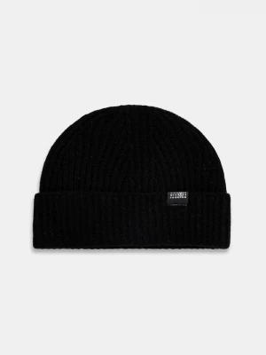 Obrázek produktu MM6 Maison Margiela Čepice s příměsí vlny MM6 Maison Margiela černá