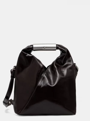 Obrázek produktu MM6 Maison Margiela crossbody kabelka dámská kožená hnědá