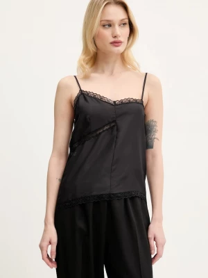 Obrázek produktu MM6 Maison Margiela Hedvábná halenka MM6 Maison Margiela černá
