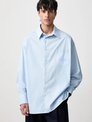 Obrázek produktu MM6 Maison Margiela košile pánská bavlněná modrá