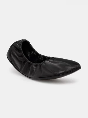 Obrázek produktu MM6 Maison Margiela Kožené baleríny MM6 Maison Margiela černá
