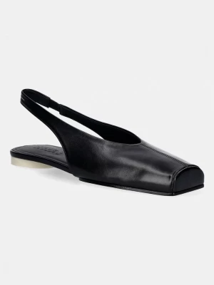 Obrázek produktu MM6 Maison Margiela Kožené baleríny MM6 Maison Margiela černá