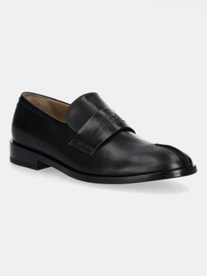 Obrázek produktu MM6 Maison Margiela Kožené mokasíny MM6 Maison Margiela černá