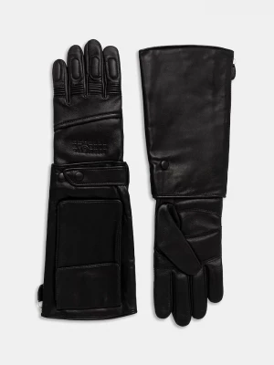 Obrázek produktu MM6 Maison Margiela Kožené rukavice x Agnelle černá