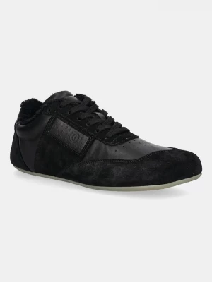 Obrázek produktu MM6 Maison Margiela Kožené tenisky MM6 Maison Margiela černá