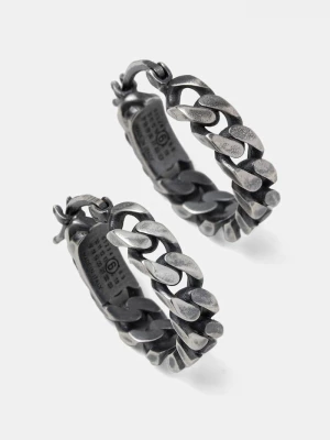 Obrázek produktu MM6 Maison Margiela Náušnice MM6 Maison Margiela stříbrná