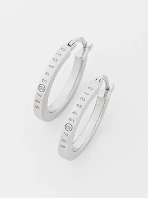 Obrázek produktu MM6 Maison Margiela Náušnice MM6 Maison Margiela stříbrná