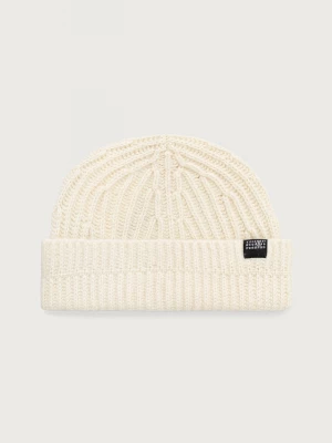 Obrázek produktu MM6 Maison Margiela pletená čepice s vlnou béžová