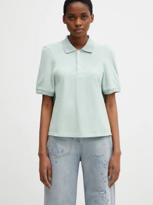 Obrázek produktu MM6 Maison Margiela polo dámské bavlněné zelená