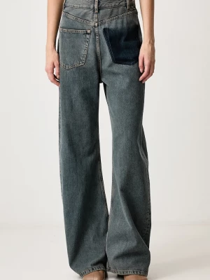 Obrázek produktu MM6 Maison Margiela relaxed fit džíny dámské modrá
