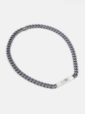 Obrázek produktu MM6 Maison Margiela řetízek dámský mosazný stříbrná