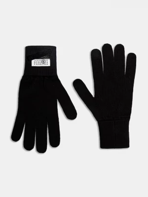 Obrázek produktu MM6 Maison Margiela Rukavice s přídavkem vlny MM6 Maison Margiela černá