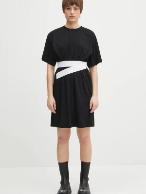 Obrázek produktu MM6 Maison Margiela šaty bavlněné černá