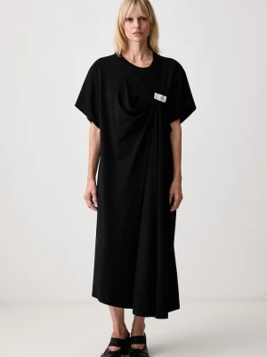 Obrázek produktu MM6 Maison Margiela šaty bavlněné černá