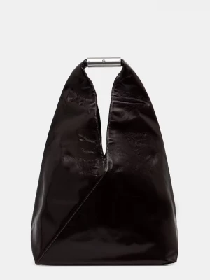 Obrázek produktu MM6 Maison Margiela tote taška dámská kožená hnědá