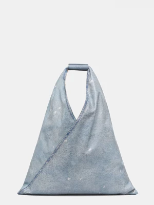Obrázek produktu MM6 Maison Margiela tote taška dámská z imitace kůže modrá