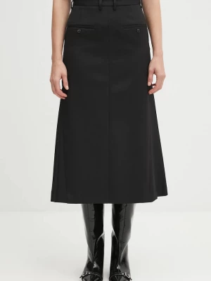 Obrázek produktu MM6 Maison Margiela Vlněná sukně MM6 Maison Margiela černá