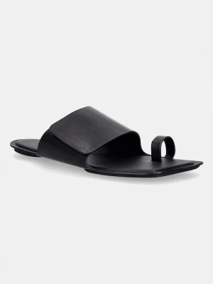 Obrázek produktu MM6 Maison Margiela žabky pánské kožené černá
