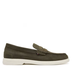 Obrázek produktu Mokasíny Tommy Hilfiger Nubuck P Loafer FM0FM05350 Khaki