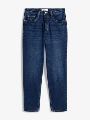 Obrázek produktu Mom džíny High Waist, malý podíl streče, zkrácené BonPrix