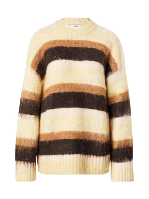 Obrázek produktu Monki Svetr velbloudí / nažloutlá / tmavě hnědá